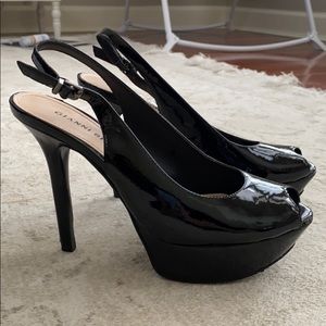 Platform Slingback Heels